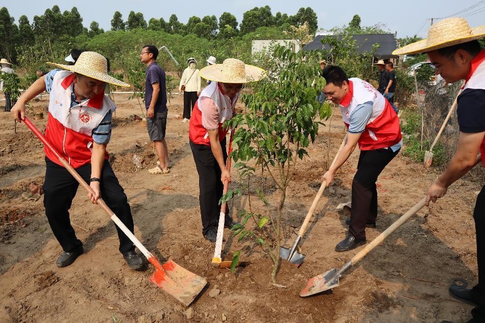（4.29建设街道）同心植树，绿美乡村——霞山区建设街道解放街道联手再创义务植树热潮.docx_2