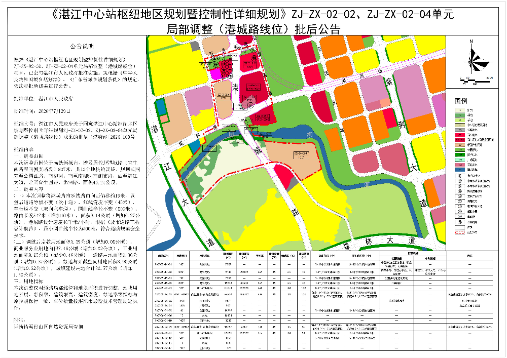 《湛江中心站枢纽地区规划暨控制性详细规划》ZJ-ZX-02-02、ZJ-ZX-02-04单元局部调整（港城路线位）批后公告-Model_01.jpg